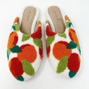 Printfresh Tufted Slippers Clementine Pattern House‎ Shoes 7